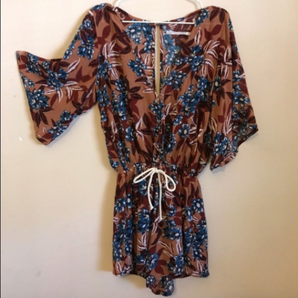 Faithfull the brand floral romper